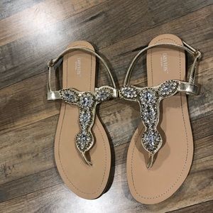 David’s Bridal sandals